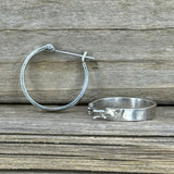 Sterling Silver Hoop Earrings