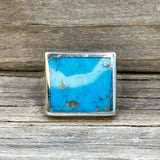 Mina Maria Turquoise Sterling Silver Signet Ring