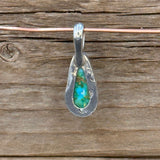 Sonoran Mountain Turquoise and Sterling Silver Pendant