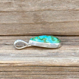 Sonoran Mountain Turquoise and Sterling Silver Pendant