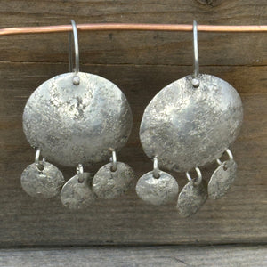 Cannon Ball Earrings on French Hooks