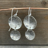 Sterling Silver Cannon Ball Earrings