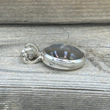 Moonstone and Filigree Sterling Silver Pendant