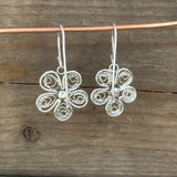 Filigree Flower Earrings