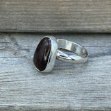 Sterling Silver Dino Fossil Ring