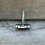 Rosarita Cabochon Set in Sterling Silver Ring