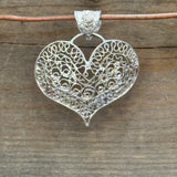 Filigree Heart Pendant