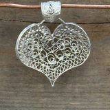 Filigree Heart Pendant