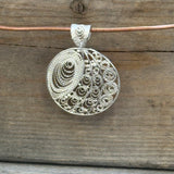 Round Filigree Pendant