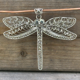 Filigree Dragonfly Pendant