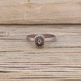 Dinosaur Bone Fossil Cabochon Sterling Silver Ring