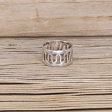 Sterling Silver Wavier Ring
